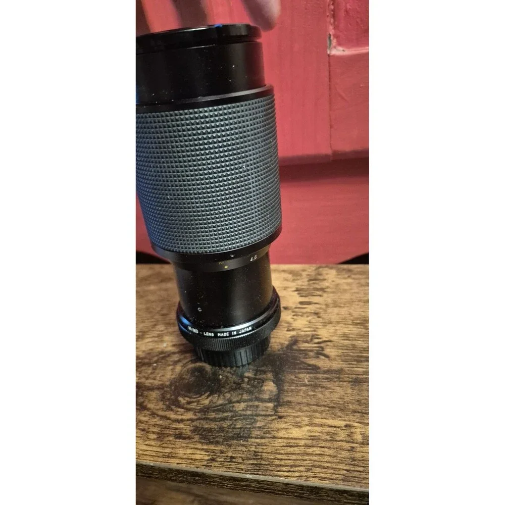 Vivitar 75-205mm f/3.8 MC Macro Focusing Zoom For Canon FD Mount Cameras EUC